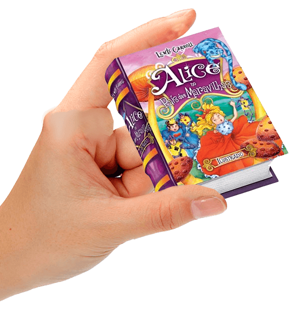 MiniBooks - Alice no País das Maravilhas - Ilustrado - Lewis Carroll
