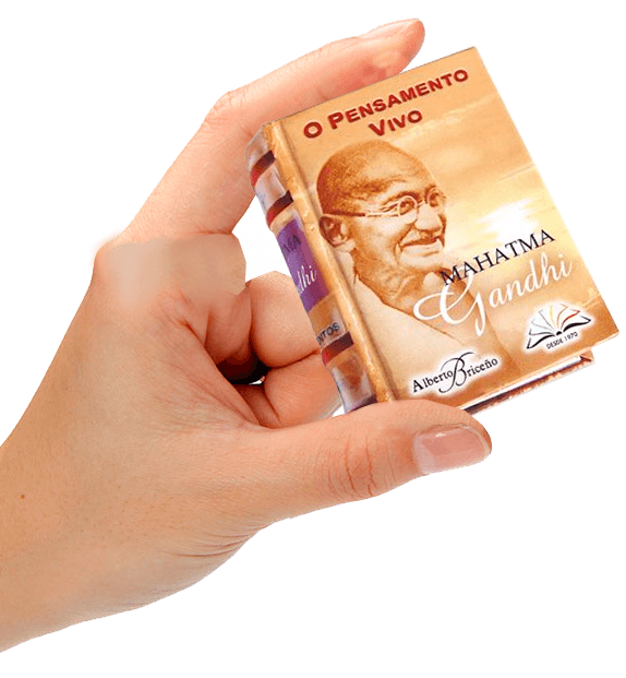 MiniBooks - O Pensamento Vivo de Mahatma Gandhi