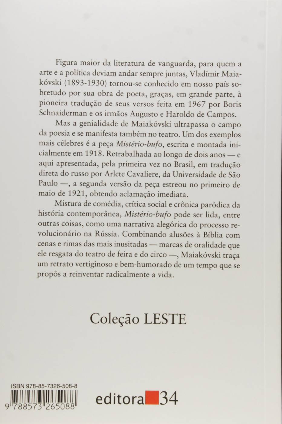 Mistério-Bufo - Vladímir Maiakóvski