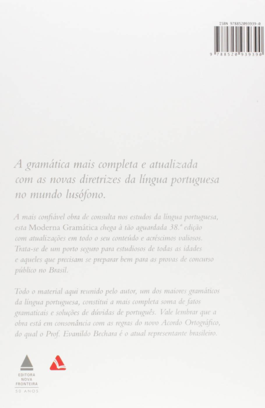 Moderna Gramática Portuguesa - Evanildo Bechara