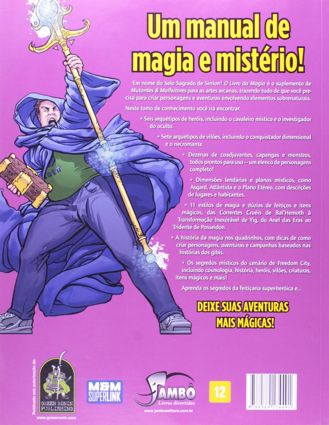 Mutantes e Malfeitores - O Livro Da Magia