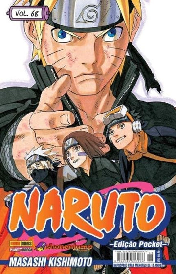 Naruto -  Volume 68 - Edição Pocket