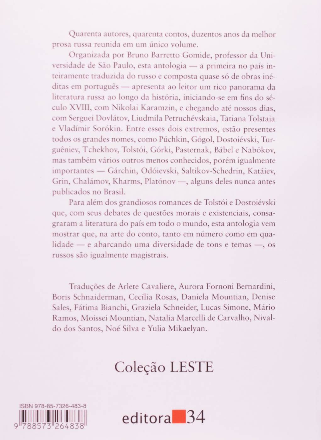 Nova Antologia do Conto Russo (1792-1998)