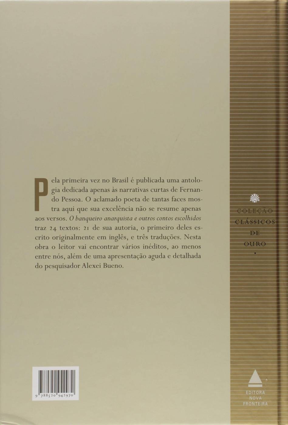 O Banqueiro Anarquista e Outros Contos Escolhidos - Fernando Pessoa