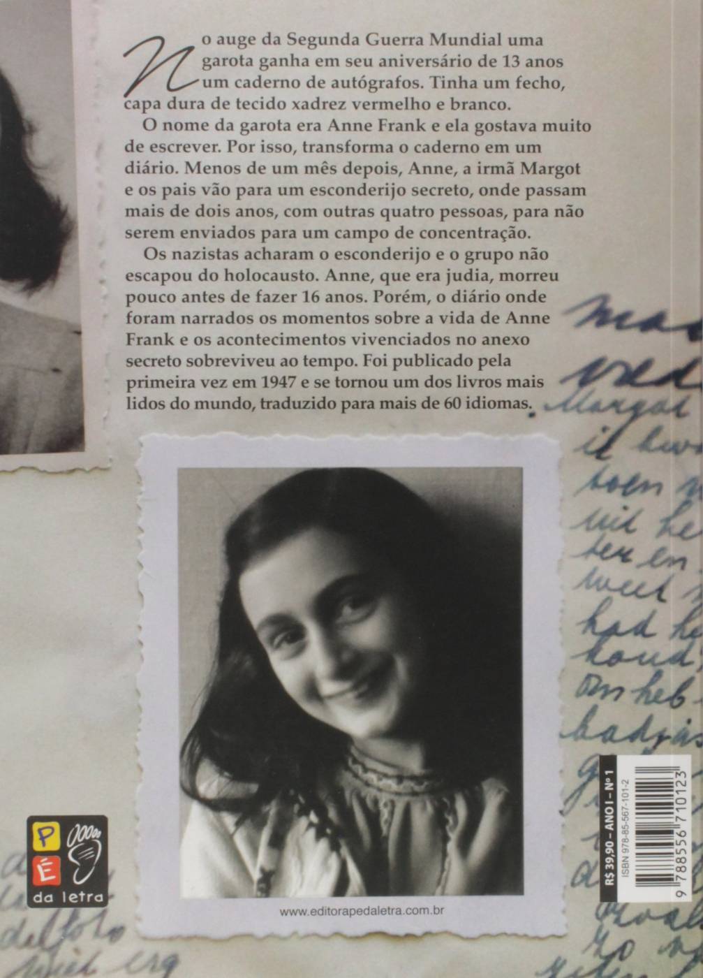 O Diário de Anne Frank -  Anne Frank