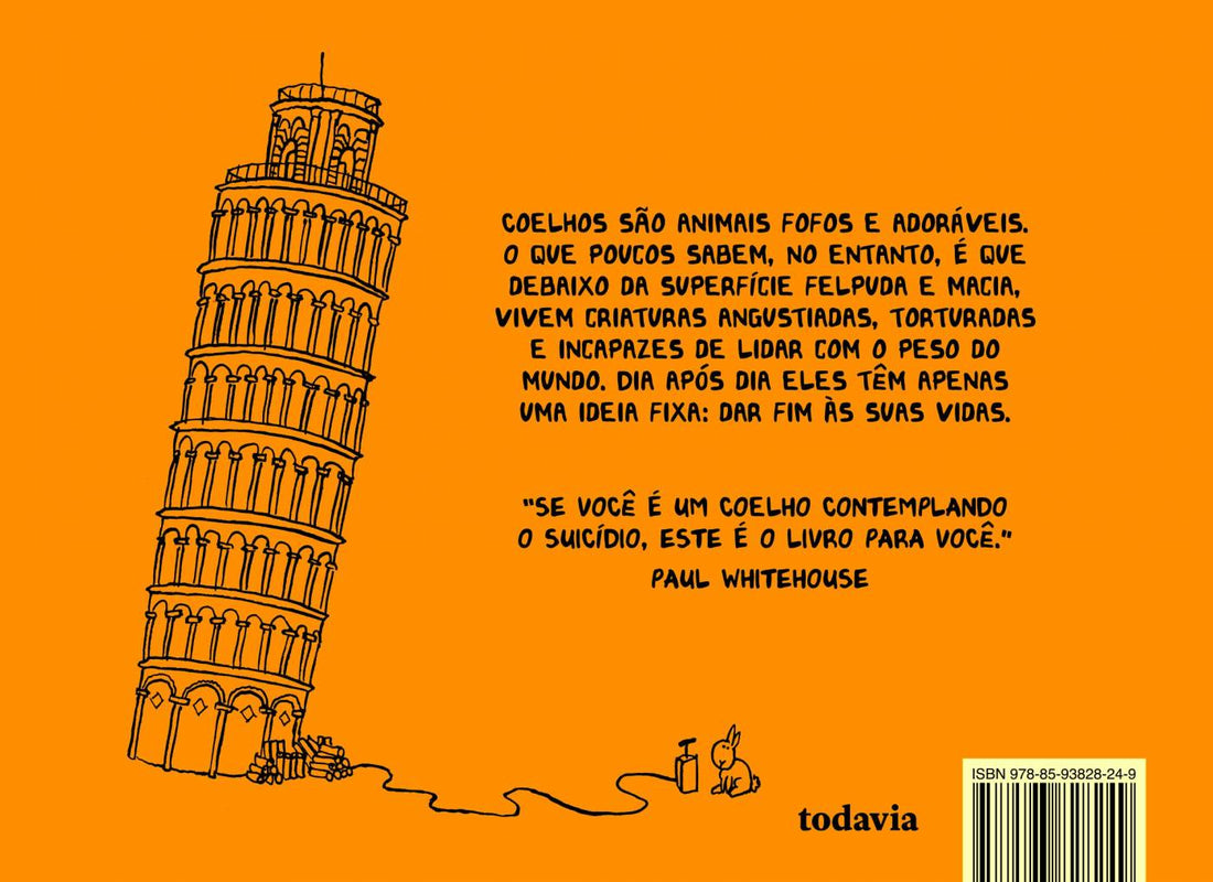 O livro dos coelhos suicidas: Pequenas criaturas adoráveis que apenas querem morrer