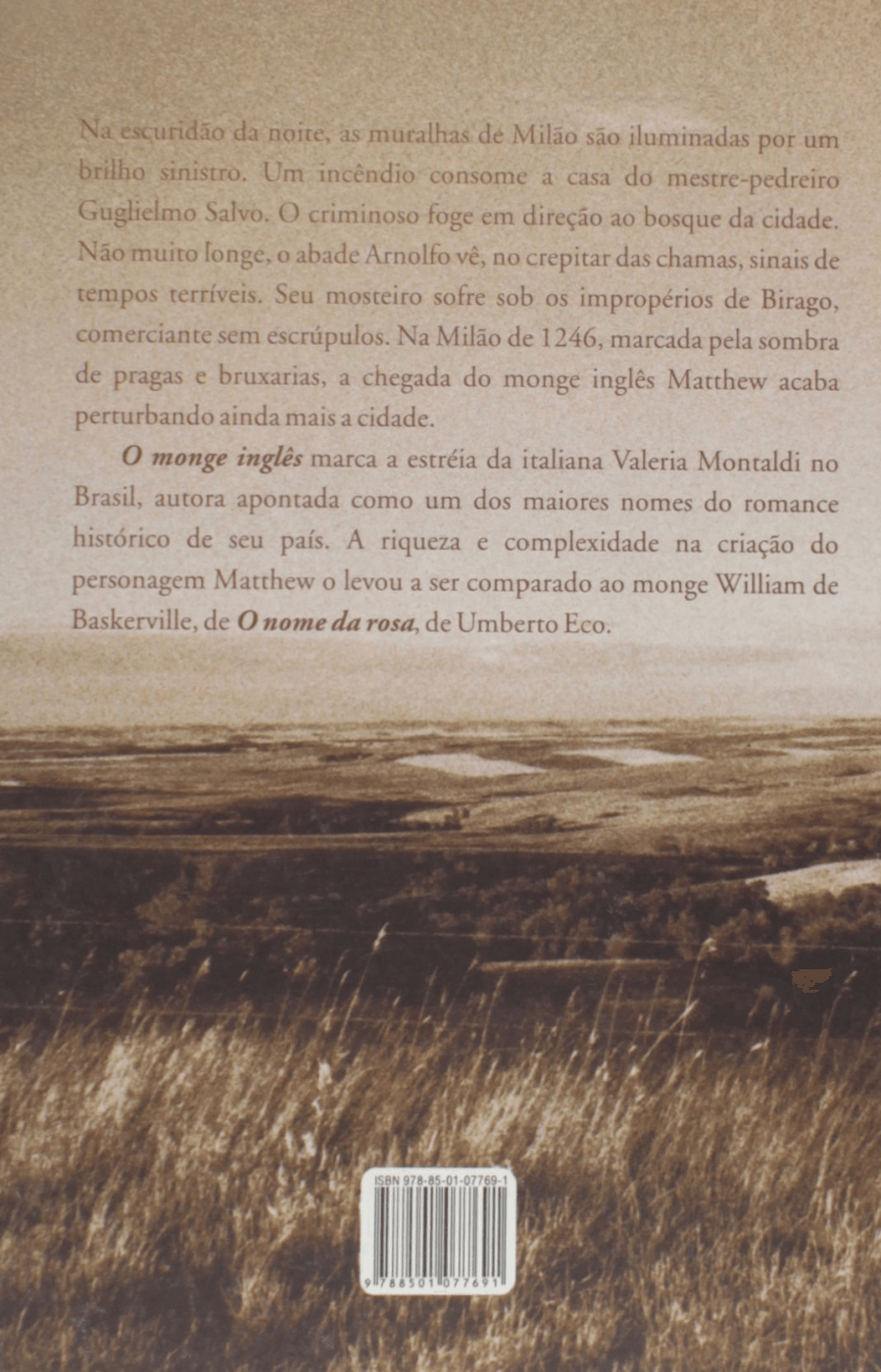 O Monge Inglês - Valeria Montaldi