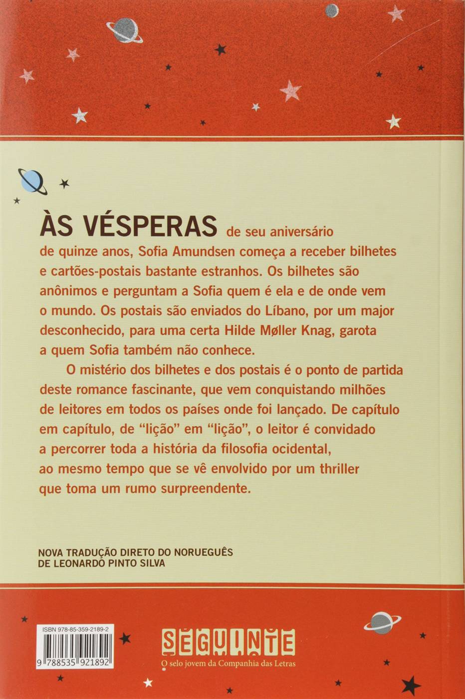 O Mundo de Sofia - Jostein Gaarder