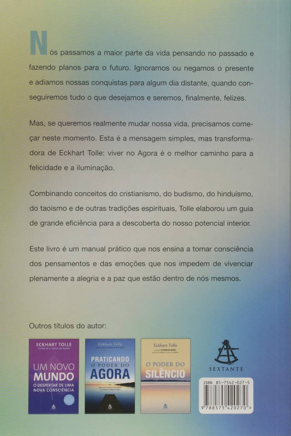 O Poder do Agora - Eckhart Tolle