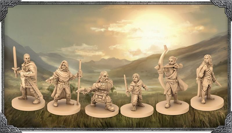 O Senhor dos Anéis: Jornada na Terra Média - Board Game