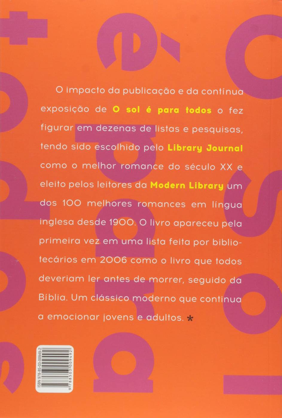 O Sol é para Todos - Harper Lee