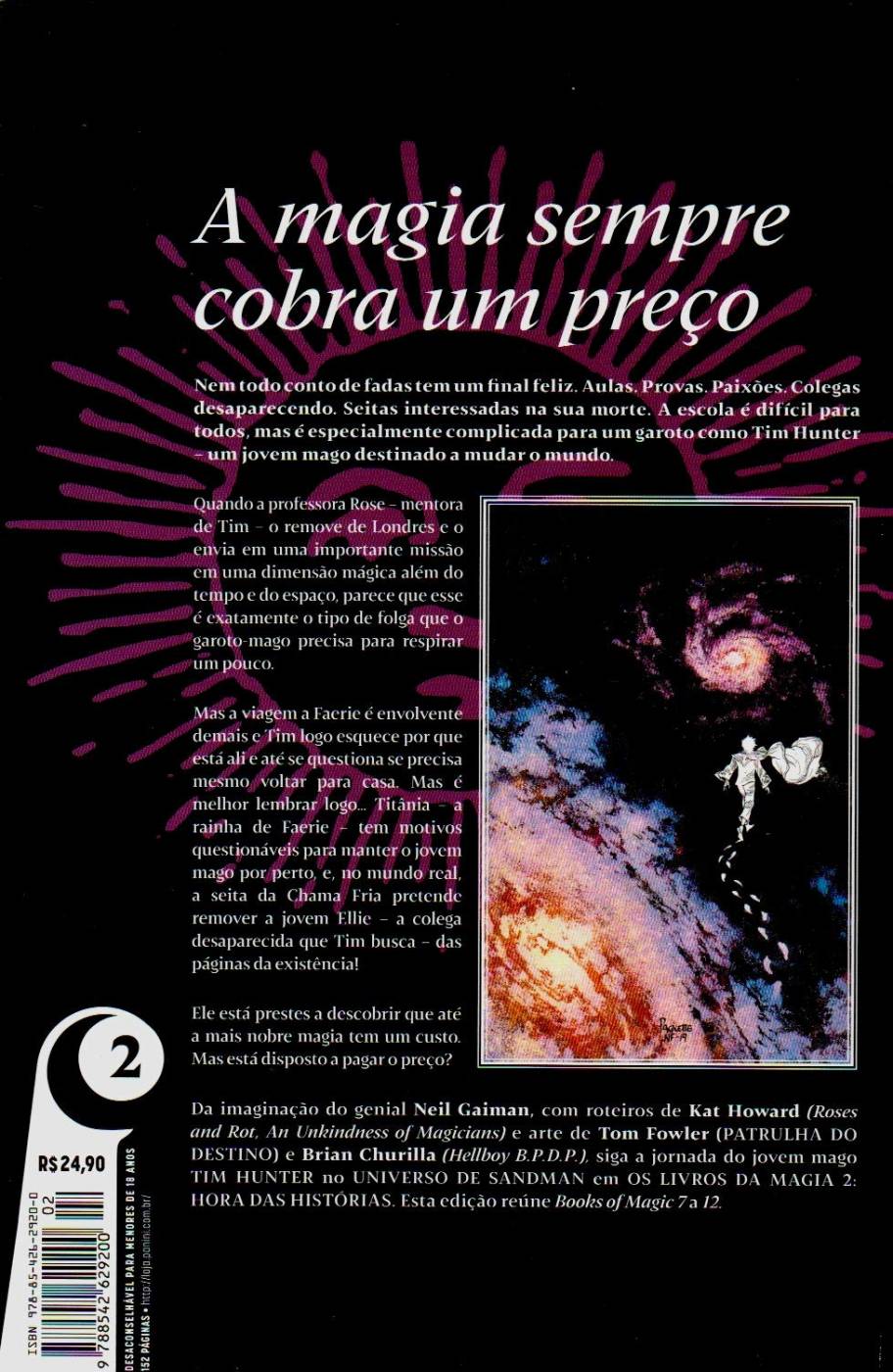 O Universo de Sandman - Os Livros da Magia - Vol. 2 Hora das Histórias