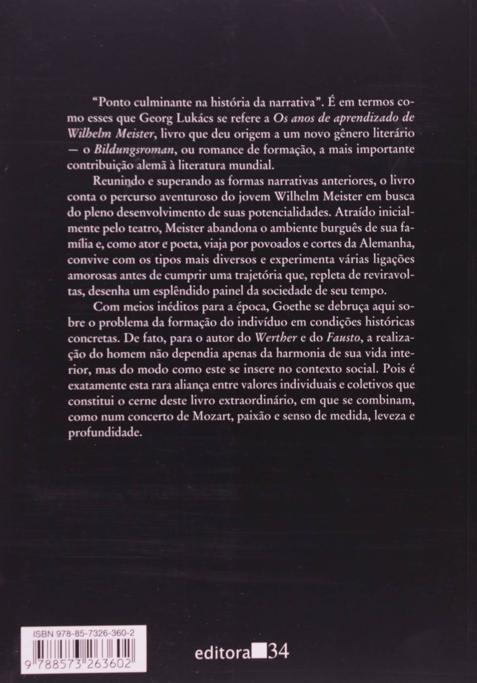 Os anos de aprendizado de Wilhelm Meister - Johann Wolfgang Von Goethe