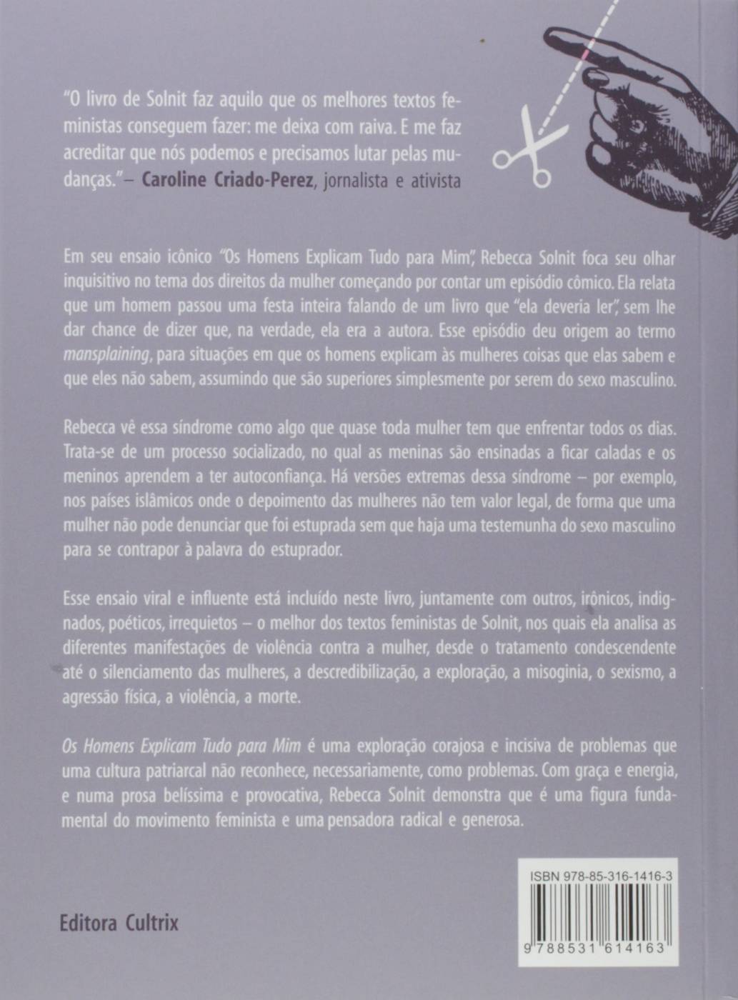Os Homens Explicam Tudo Para Mim - Rebecca Solnit