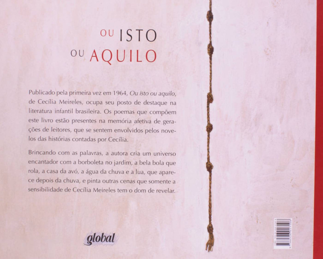Ou Isto ou Aquilo  -  Cecília Meireles