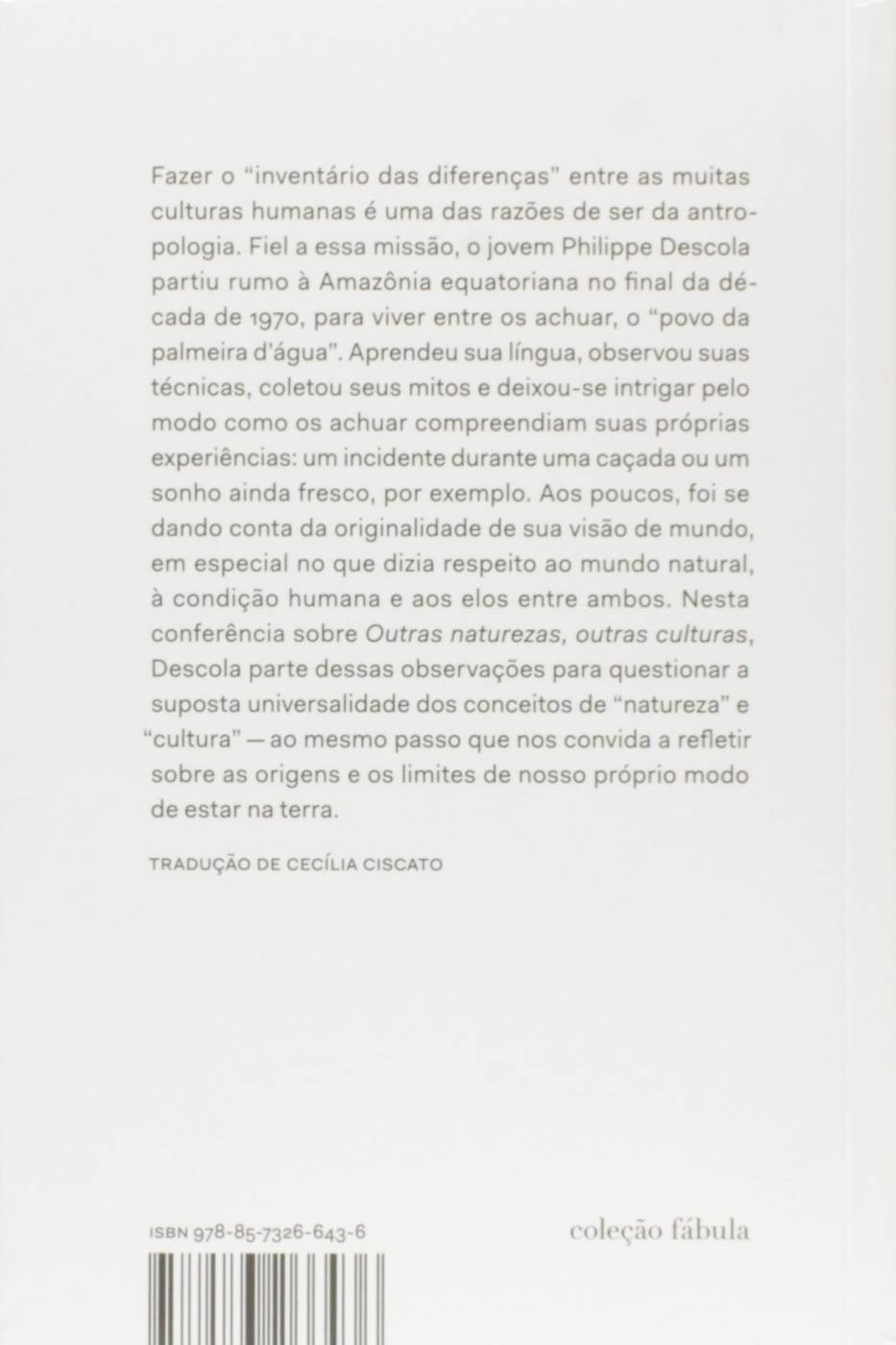 Outras naturezas, outras culturas - Philippe Descola