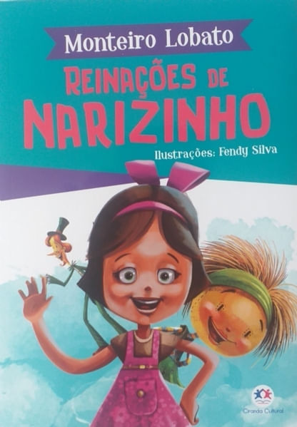 Pack: 6 Livros - Monteiro Lobato: O Saci, O Picapau Amarelo, Emília no País da Gramática, Caçadas de Pedrinho, Memórias de Emília, Reinações de Narizi