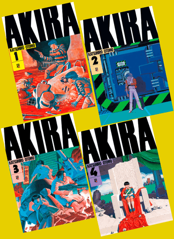 Pack Akira - Vol.01 ao 04