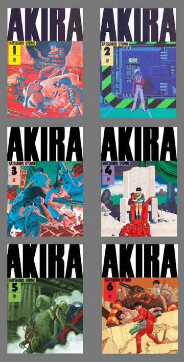 Pack Akira - Vol.01 ao 06