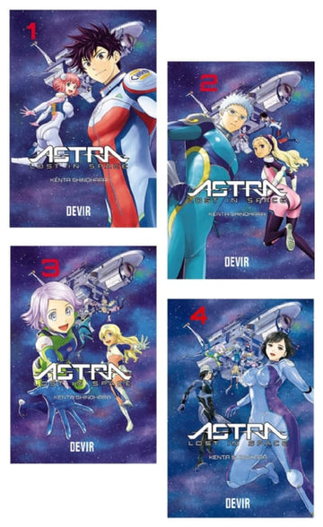 Pack Astra Lost in Space - Vols.1 ao 4