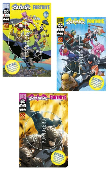 Pack Batman/Fortnite - Vols.01 ao 03