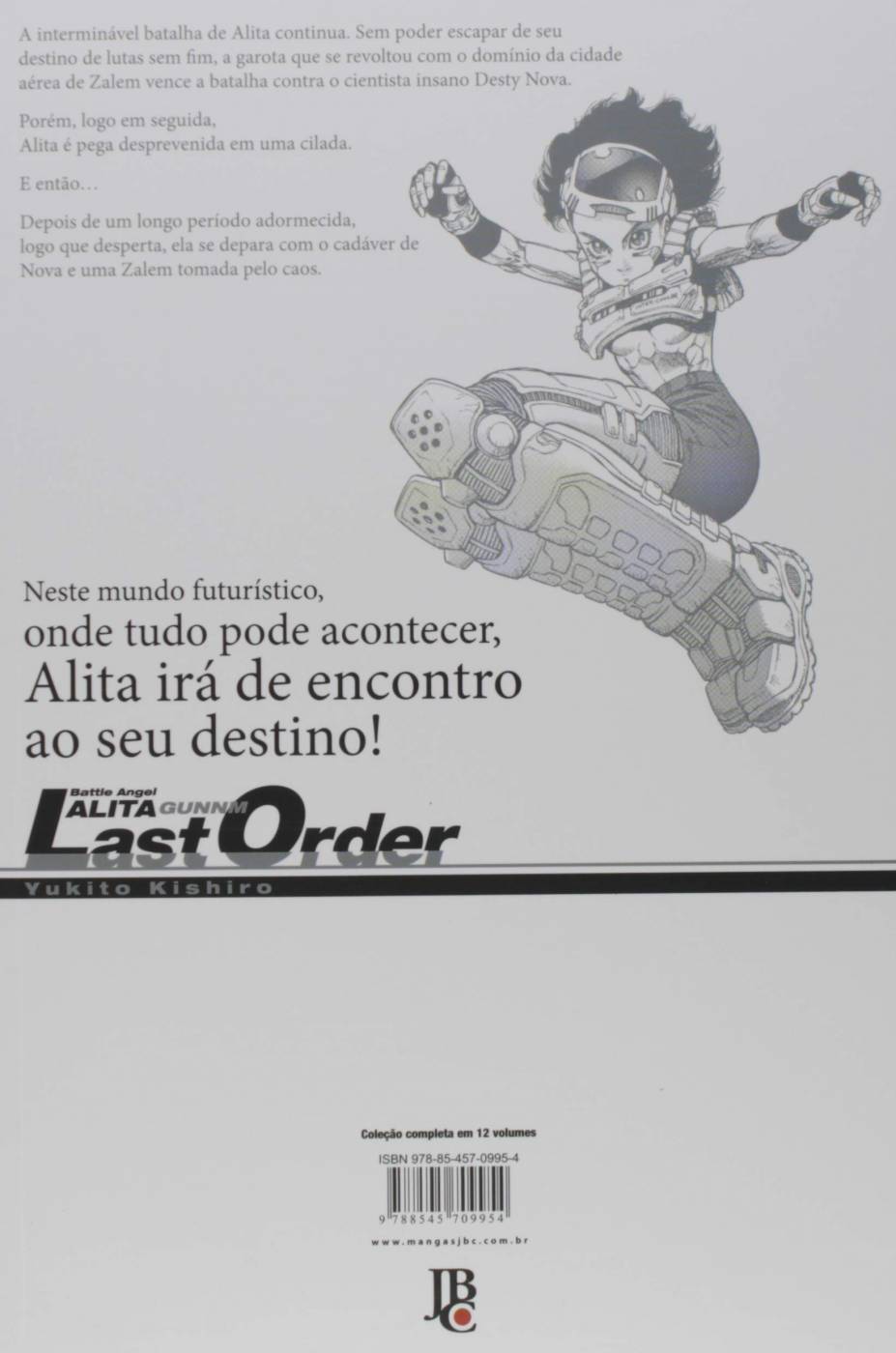 Pack Battle Angel Alita Last Order - Vols. 1 e 2