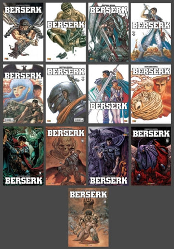 Pack - Berserk - Edições De Luxo - Vols.1 ao 13