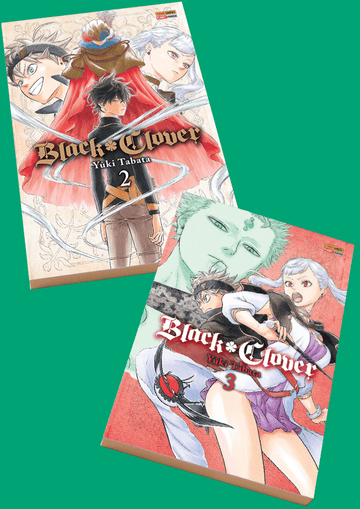 Pack Black Clover - Vols. 2 e 3