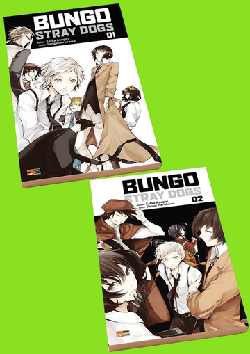 Pack Bungo Stray Dogs - Vols.1 e 2