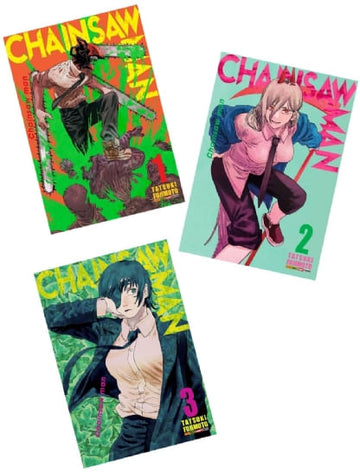 Pack Chainsaw Man - Vols.1 ao 3
