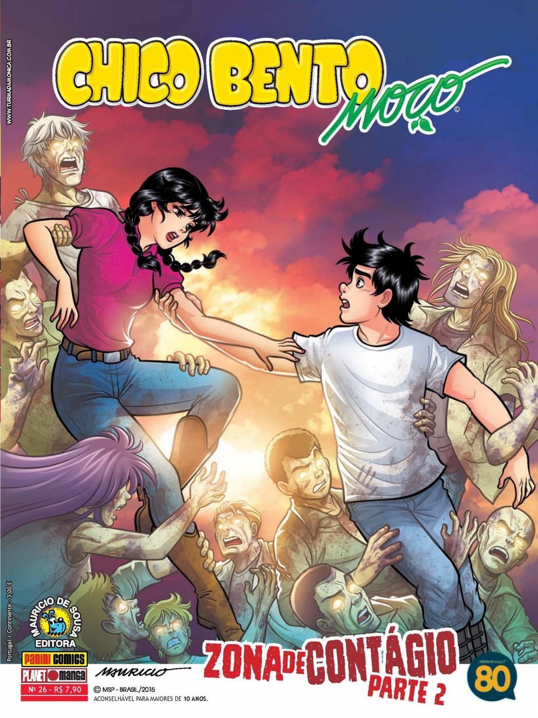 Pack Chico Bento Moço - Vols. 24, 25 e 26