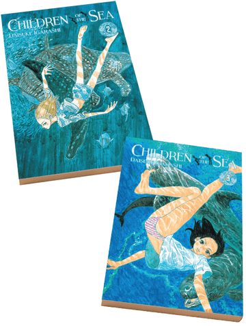 Pack Children of the Sea - Vols. 02 e 03