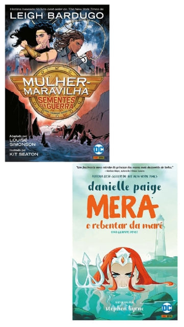 Pack DC Teens Mulher Maravilha e Mera