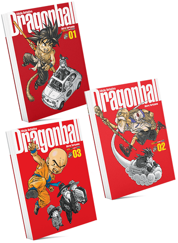Pack Dragon Ball - Edição Definitiva - Vols. 1, 2 e 3