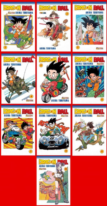 Pack Dragon Ball - Vols. 1 ao 10