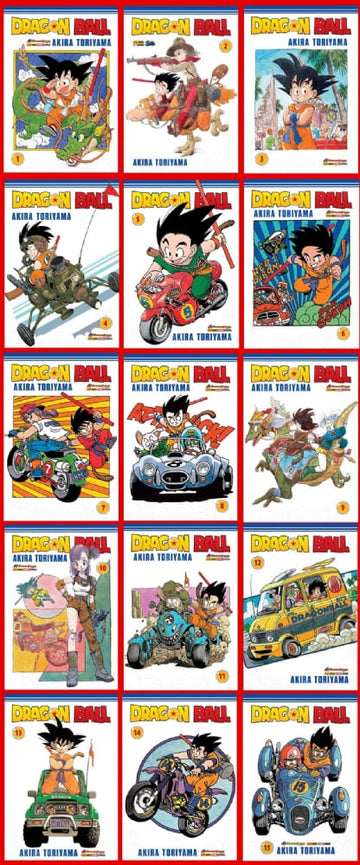 Pack Dragon Ball - Vols. 1 ao 15