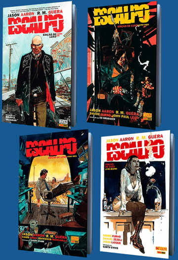 Pack Escalpo - Edições de Luxo - Livros 1, 2, 3 e 4