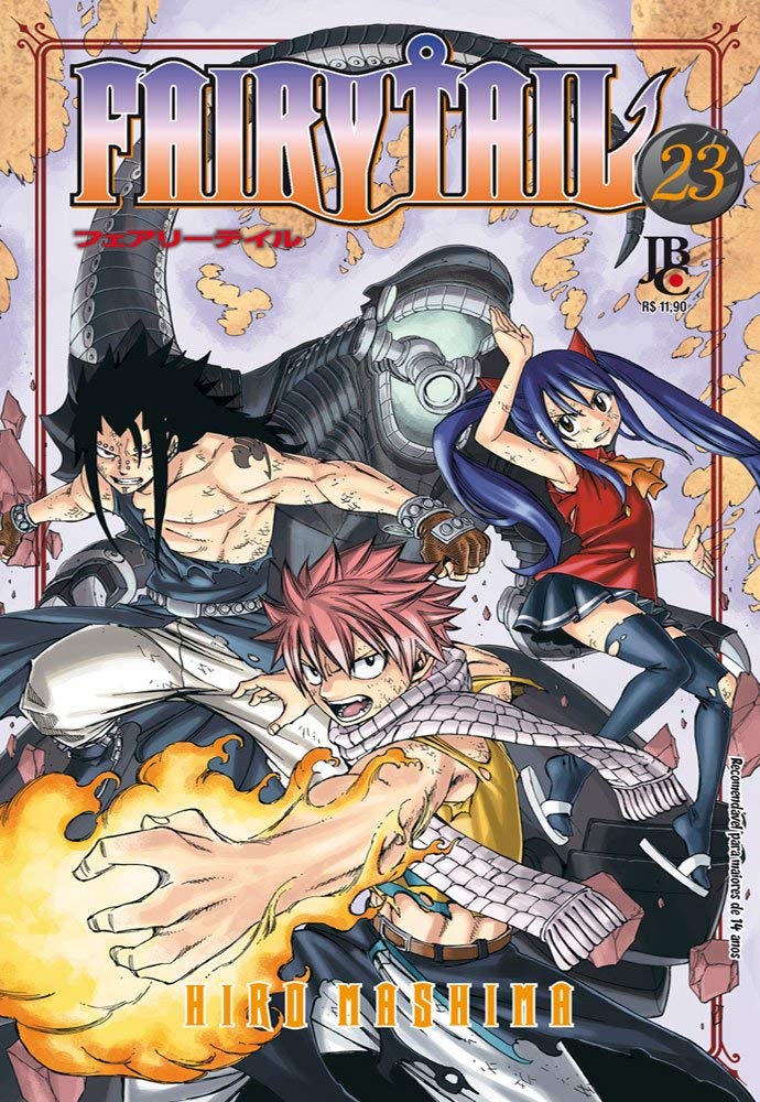 Pack Fairy Tail - Vols.22, 23, 24, 25 e 26