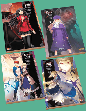 Pack Fate Stay Night - Vols. 12 ao 15