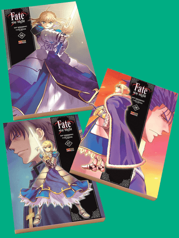 Pack Fate Stay Night - Vols. 16 ao 18