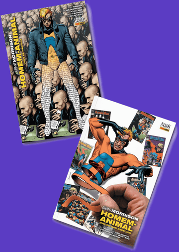 Pack Homem Animal - Grant Morrison - Origem das Espécies e Deus Ex Machina