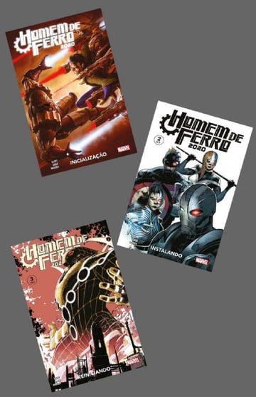 Pack Homem de Ferro 2020 - Vols. 1 ao 3