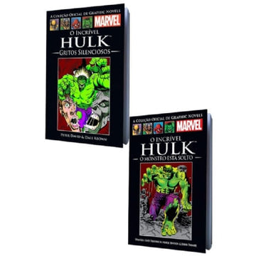 Pack Hulk - O Monstro Está Solto e Gritos Silenciosos (Obras Completas) - A Coleção Oficial de Graphic Novels Marvel