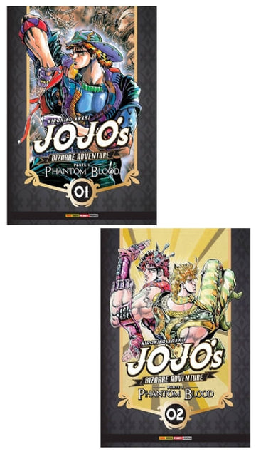 Pack Jojo's Bizarre Adventure - Phantom Blood - Vols.01 e 02