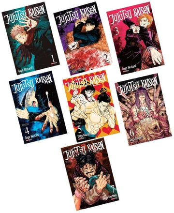 Pack Jujutsu Kaisen - Batalha de Feiticeiros - Vols. 1 ao 7