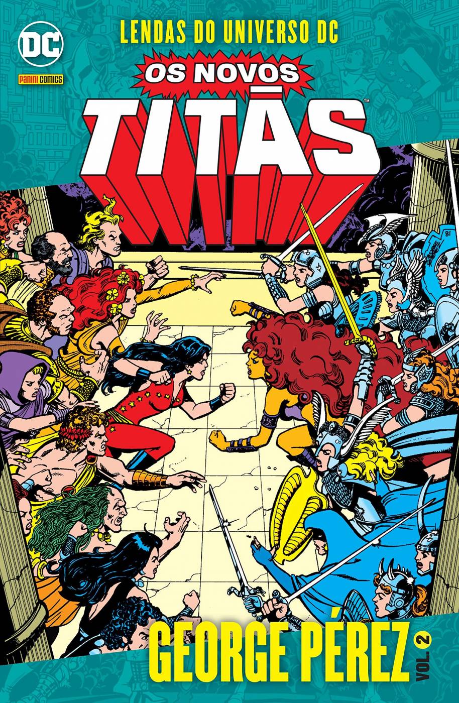 Pack Lendas do Universo DC - Os Novos Titãs - George Pérez - Vols. 1ao 5