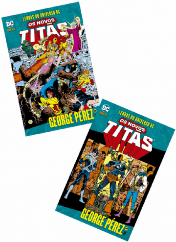 Pack Lendas do Universo DC - Os Novos Titãs - George Pérez - Vols. 8 e 9 - O Contrato de Judas