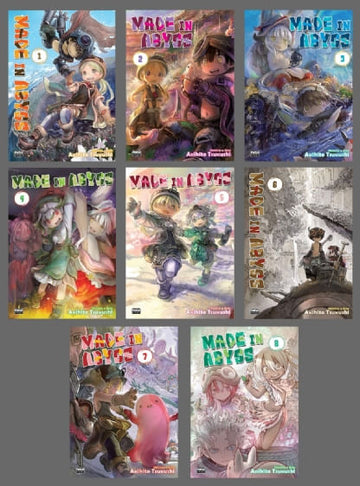 Pack Made in Abyss - Vols. 1 ao 8