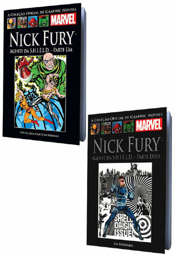 Pack Nick Fury - Agente da S.H.I.E.L.D. - Vols. 1 e 2 (Obra Completa) - A Coleção Oficial de Graphic Novels Marvel