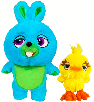 Pack Pelúcias Disney Pixar - Toy Story 4 - Bunny e Ducky - DTC